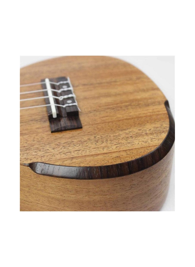 ميغاريا MEGARYA Ukulele Beginner Mahogany Wood 21 Inches Concert Ukulele Hawaii Kids Guitar Uke With Gig Bag For Kids Students Beginners Music Instrument Gifts Without Stand (Color : Wood, Size : 21 inches - Image 3