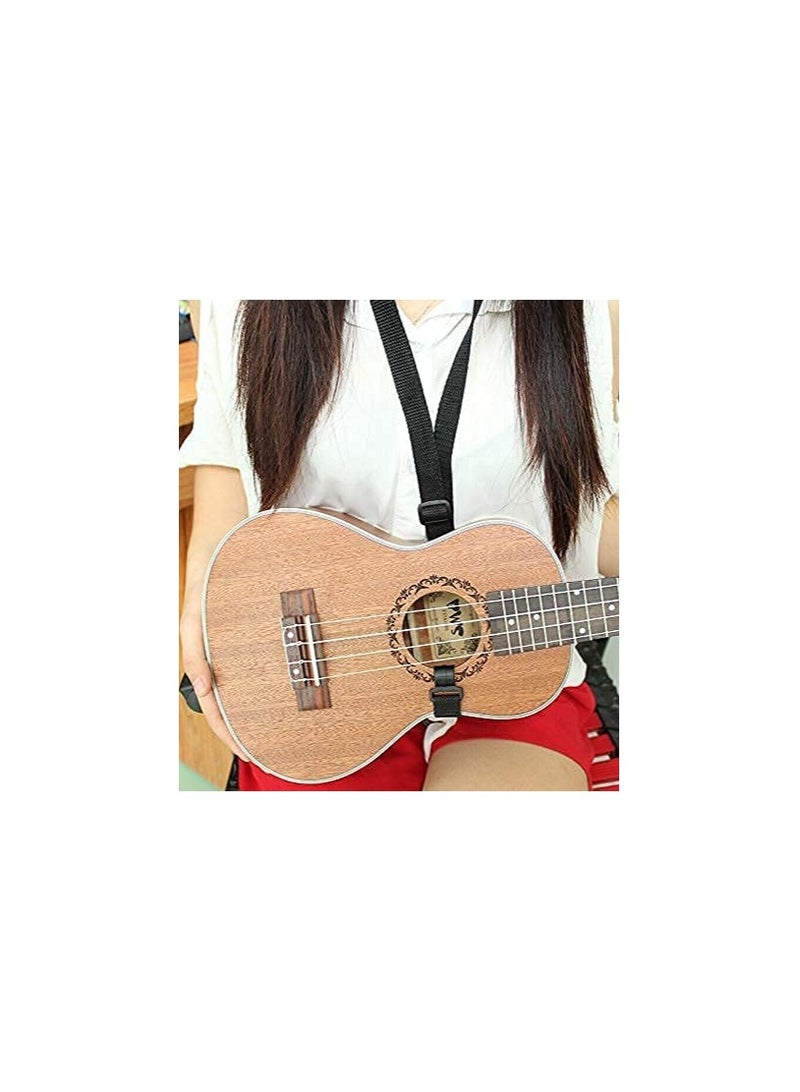 ميغاريا MEGARYA Ukulele Beginner Mahogany Wood 21 Inches Concert Ukulele Hawaii Kids Guitar Uke With Gig Bag For Kids Students Beginners Music Instrument Gifts Without Stand (Color : Wood, Size : 21 inches - Image 5