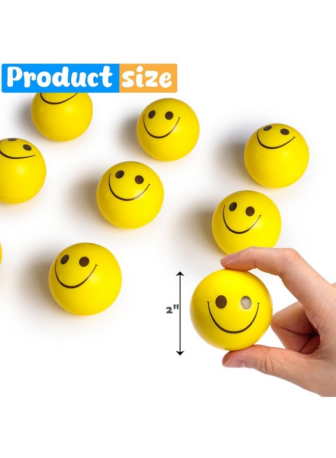 LovesTown 40PCS Stress Balls Bulk, 2 Inch Sensory Toys for Kids Squishies Fidget Toys Stress Relief Gifts for Coworker Classroom Prize Party Supplies Goodie Bag Stuffer - Image 2