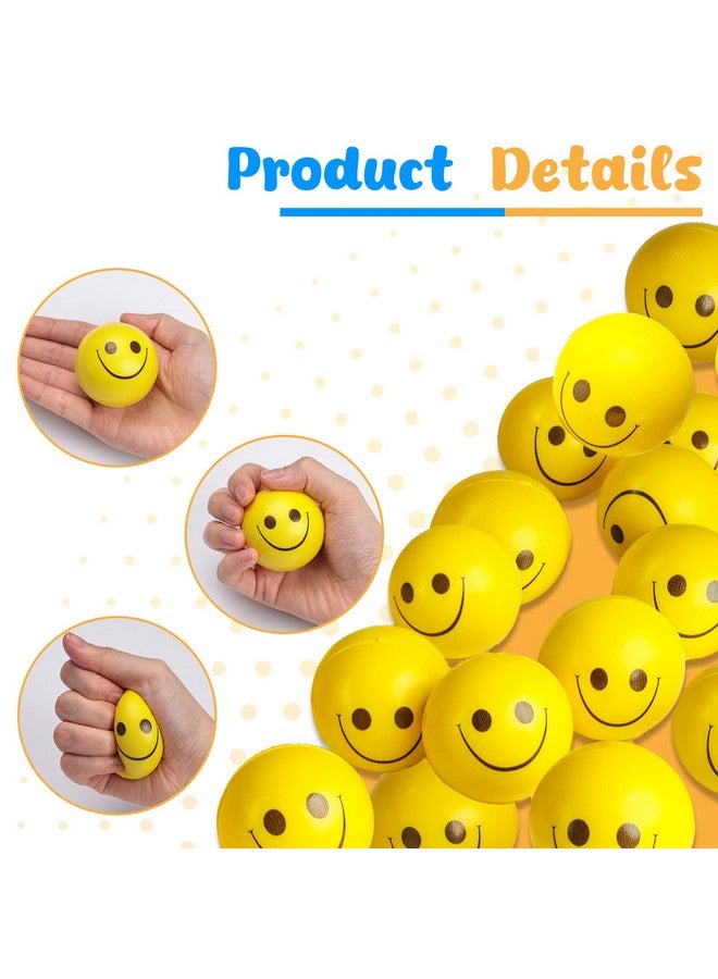 LovesTown 40PCS Stress Balls Bulk, 2 Inch Sensory Toys for Kids Squishies Fidget Toys Stress Relief Gifts for Coworker Classroom Prize Party Supplies Goodie Bag Stuffer - Image 3