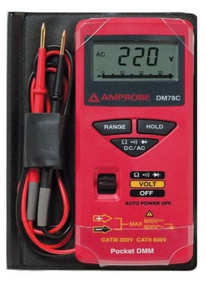 Amprobe-3156830 DM78C Credit Card Size Digital Multimeter - Image 1