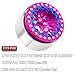 BRCatWPark RC 19 Wheel Rims for 110 SCX10 SCX10 II 90046 SCX10 III AXI03007 SCX10 Pro TRX4 TRX6 Gen78 D90 VS410 MST CFX RC Crawler Car4pcs Aluminum 19 Wheel RimsPink - Image 4