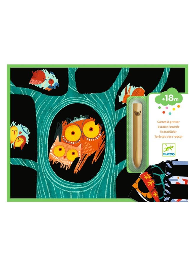 دجيكو بطاقات خدش لتعلم الحيوانات - Image 1