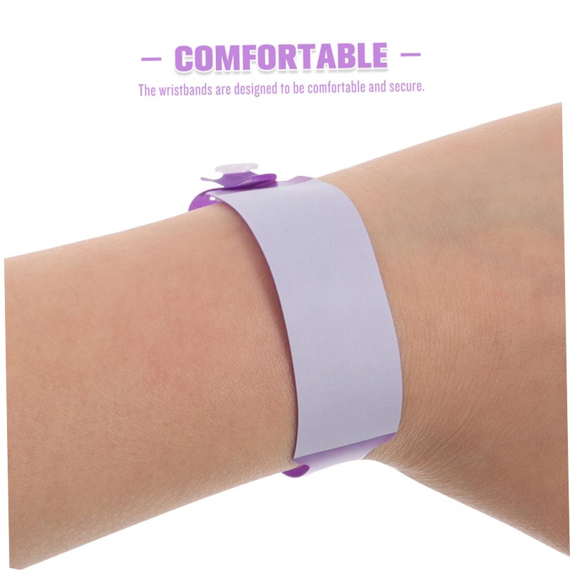 Blank Adjustable Safety ID Wristbands For School Sports Events Boys And Girls - Image 4
