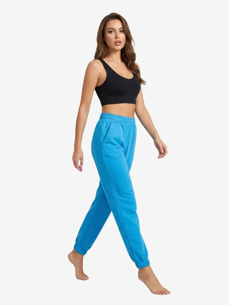 ماي فاشن MY FASHION Elastic Waist Jogger Sweatpants