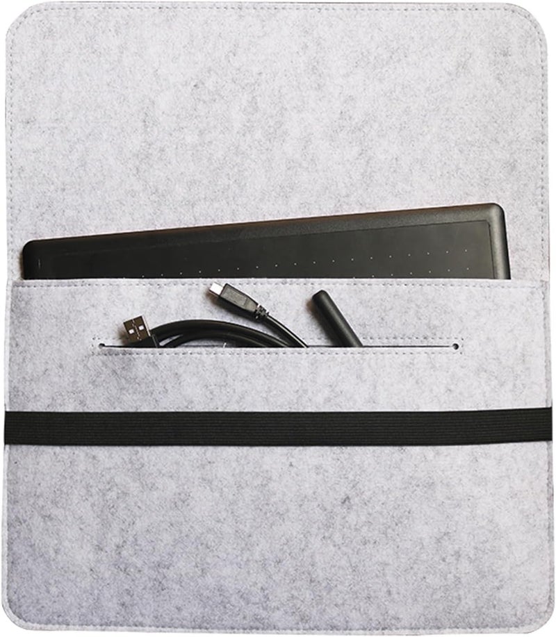 Felt Storage Bag Lightweight Carrying Case for 1060PRO Drawing Tablet Protective Sleeve Felt Case - Image 2