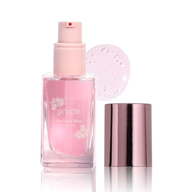 Girlactik Radiant Skin Face Oil, Net Wt 25ml/0.8 fl oz - Image 4