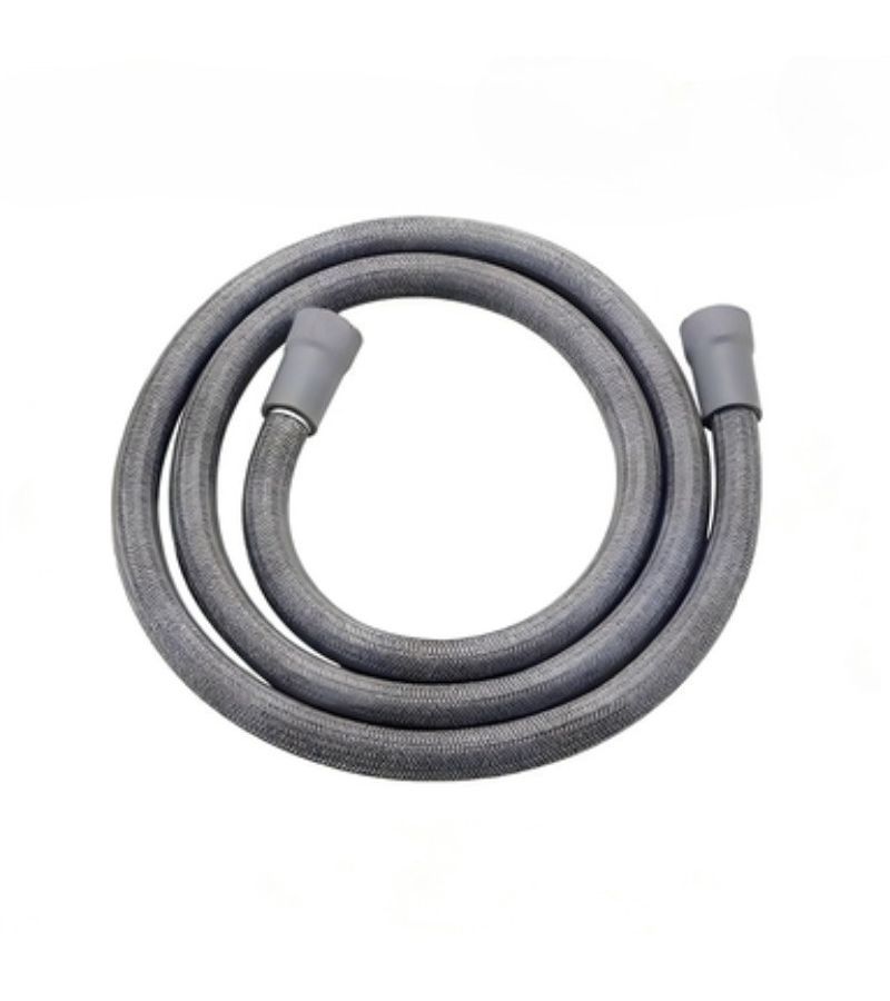 Heavy Duty Anti Tangle Shower Hose 59.06 Inches Dark Gray Leak Proof - Image 3