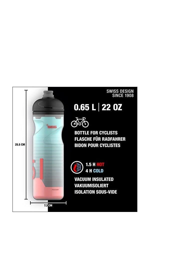 SIGG Pulsar Therm Frost Bike Water Bottle (0.65 L), Insulated and Leakproof Cycling Bottle, Super Lightweight and BPA-Free Sports Bottle with SureSnap® Valve - pzsku/ZE1537777C82103692351Z/45/_/1698139380/eabbcd3b-f9f2-42af-9a88-c71e50d0bed3