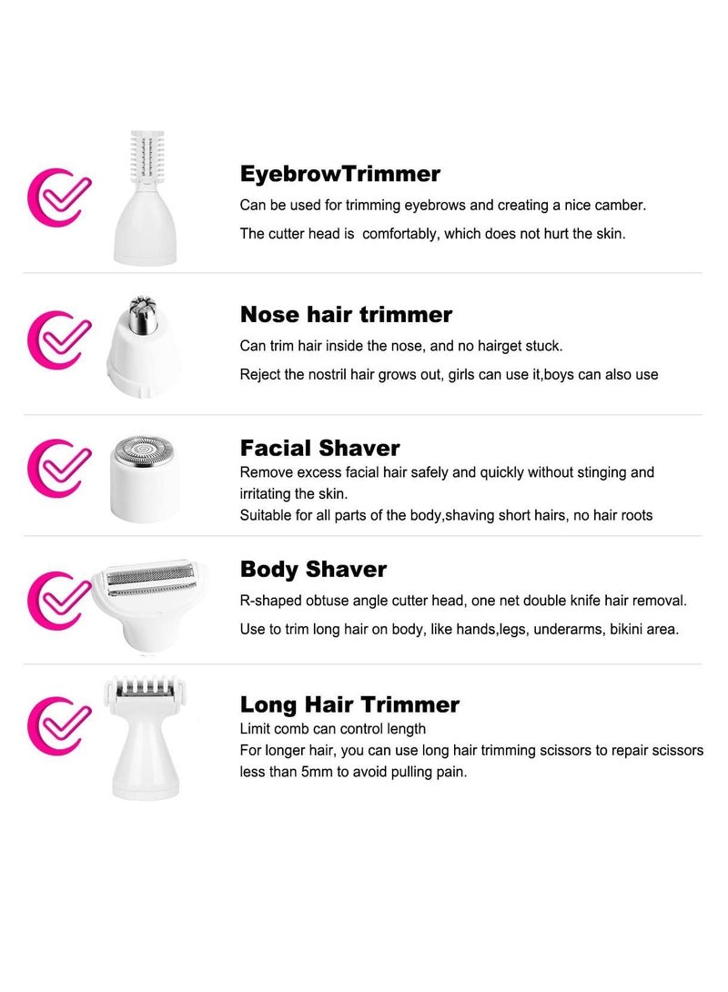 NIBEMINENT 5 in 1 Full Body Trimmer for Women - Image 3