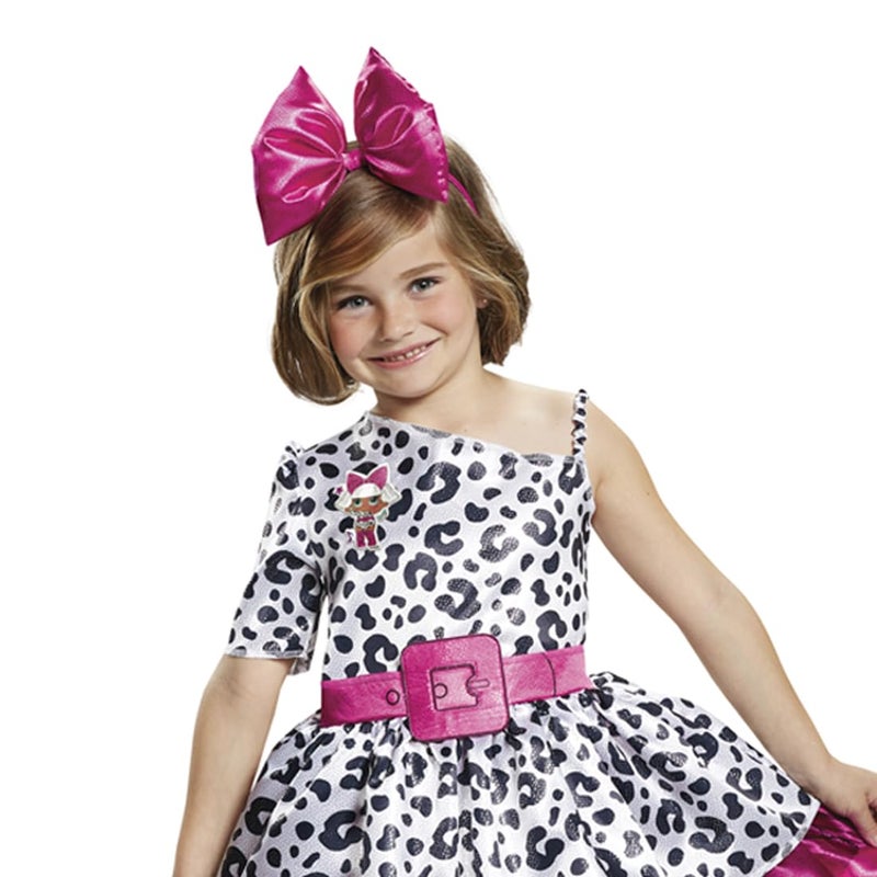 Disguise L.O.L. Surprise! Diva Classic Child Costume, White, Medium/(7-8) - Image 2