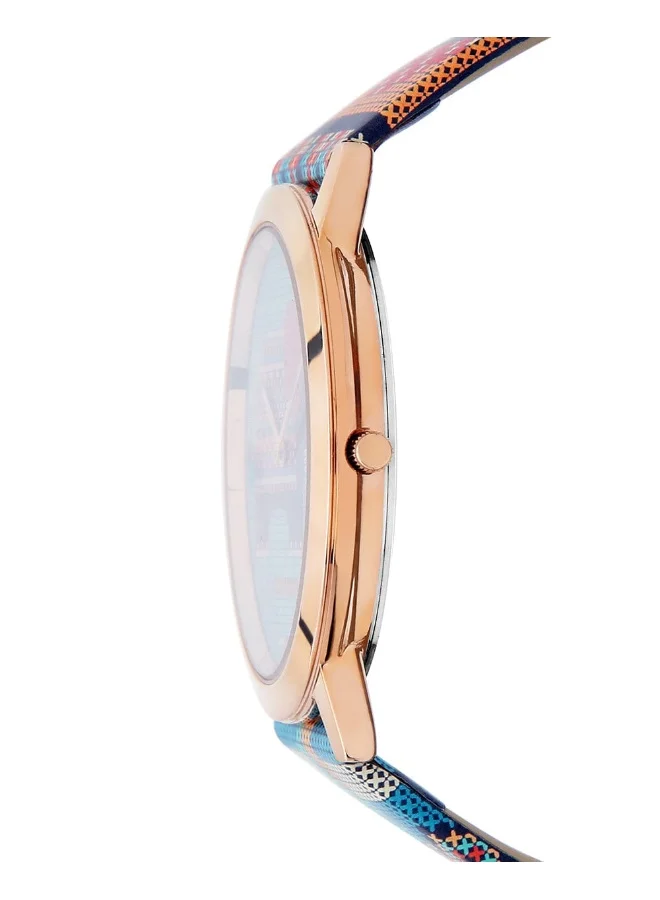 Chumbak TEAL BY CHUMBAK Tribal Elephant Aztec Watch - Multicolour