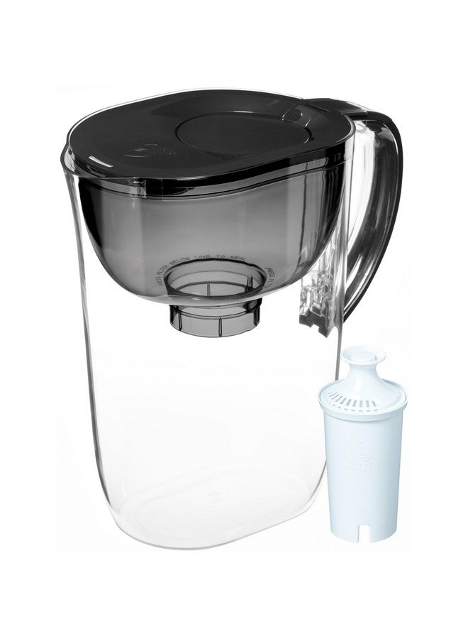 Brita Large 10 Cup Water Filter Pitcher, 1 BritaPlus Filter, Everyday, Black (Package May Vary) - Image 4