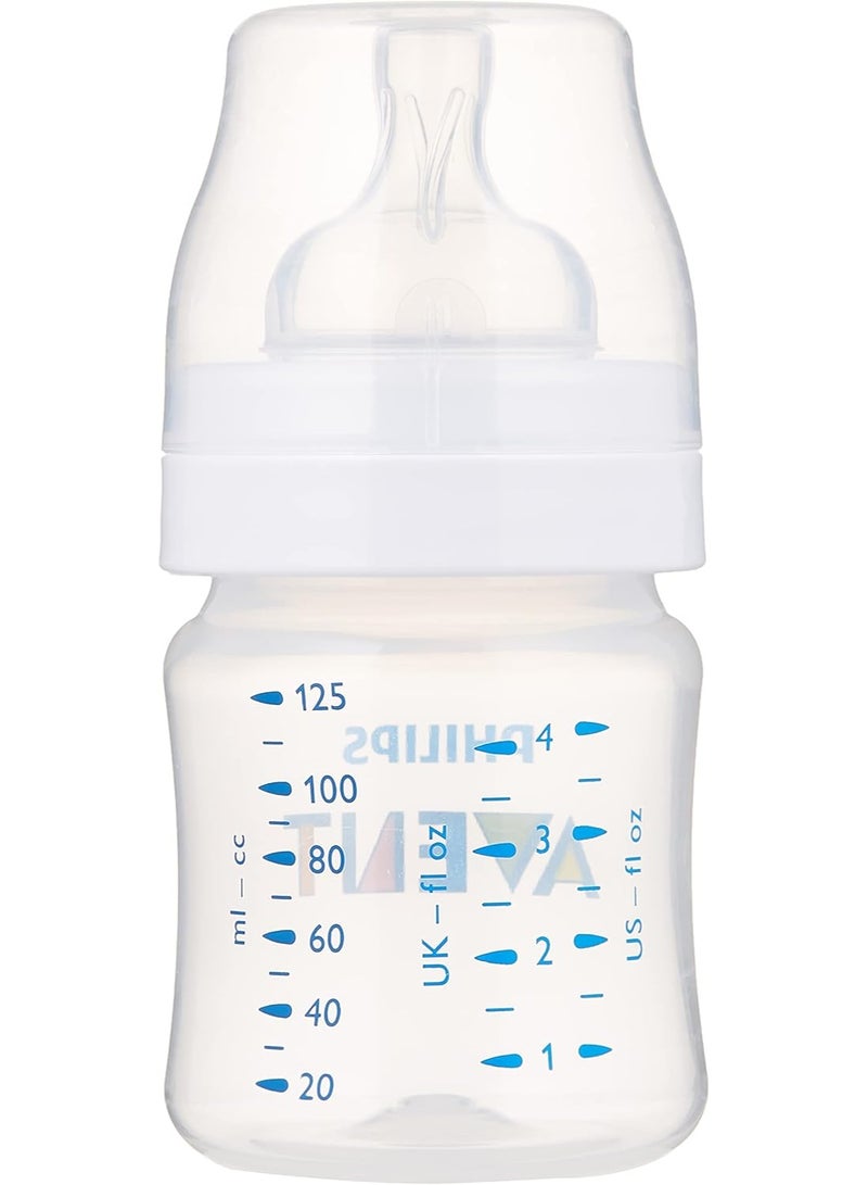 Avent Anti-colic baby bottle 125 ml, white, for ages 0 and up - Image 3