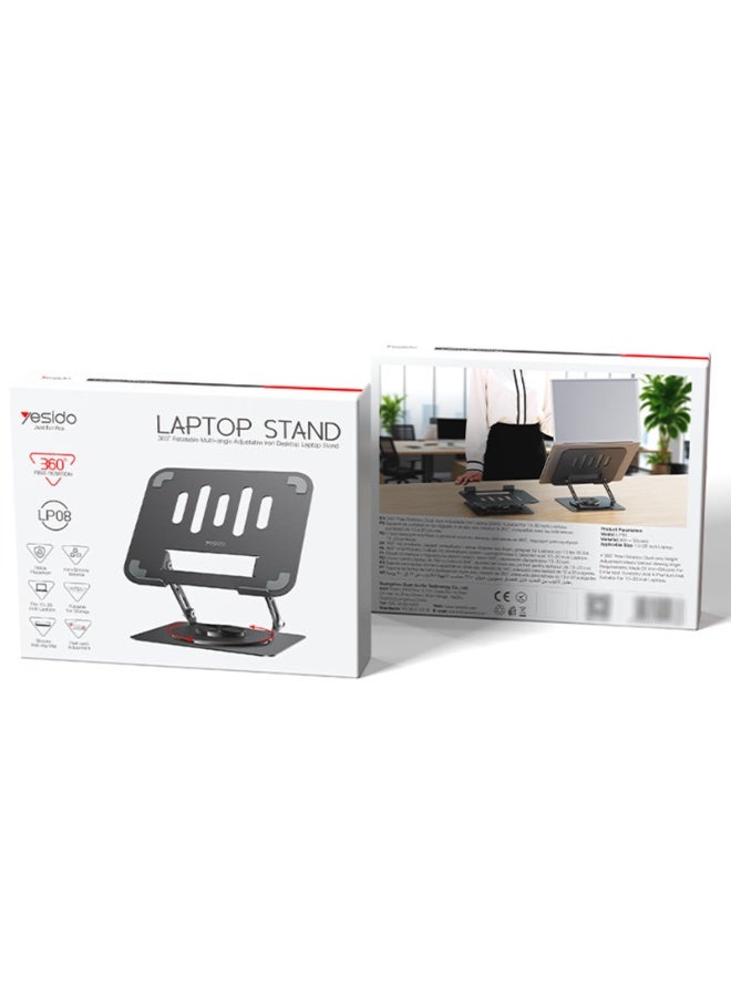 Yesido Yesido LP08 360 Degree Adjustable Desktop Laptop Stand ZE153F43DFCC8D162496DZ