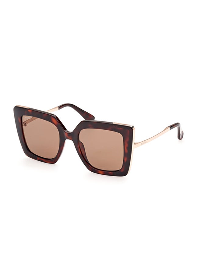MaxMara Cat Sunglasses For Women - Shiny Light Bronze - Image 1
