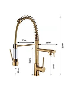 360° Rotate Faucets With Ceramics Valve Gold 55x6.50x30.50centimeter - pzsku/ZE153F5E83B2526365216Z/45/_/1657080019/dc688479-ddfa-4fc3-985c-5a84c9ff4ab0