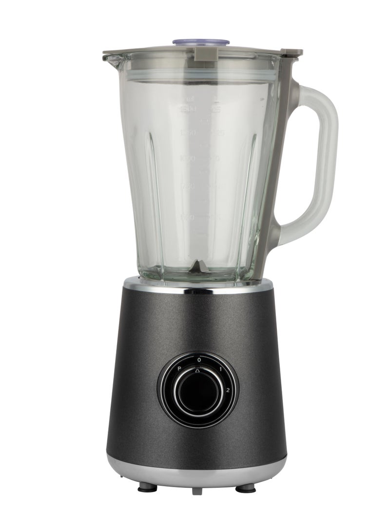 OSCAR Blender 500W, 1.75L Unbreakable Jar, 2 Speed with Pulse Control, Blender & Grinder Mill, Heavy Duty Smoothie Maker for Juice, Shakes & Food Processing  – OB102D | 2 Year Warranty