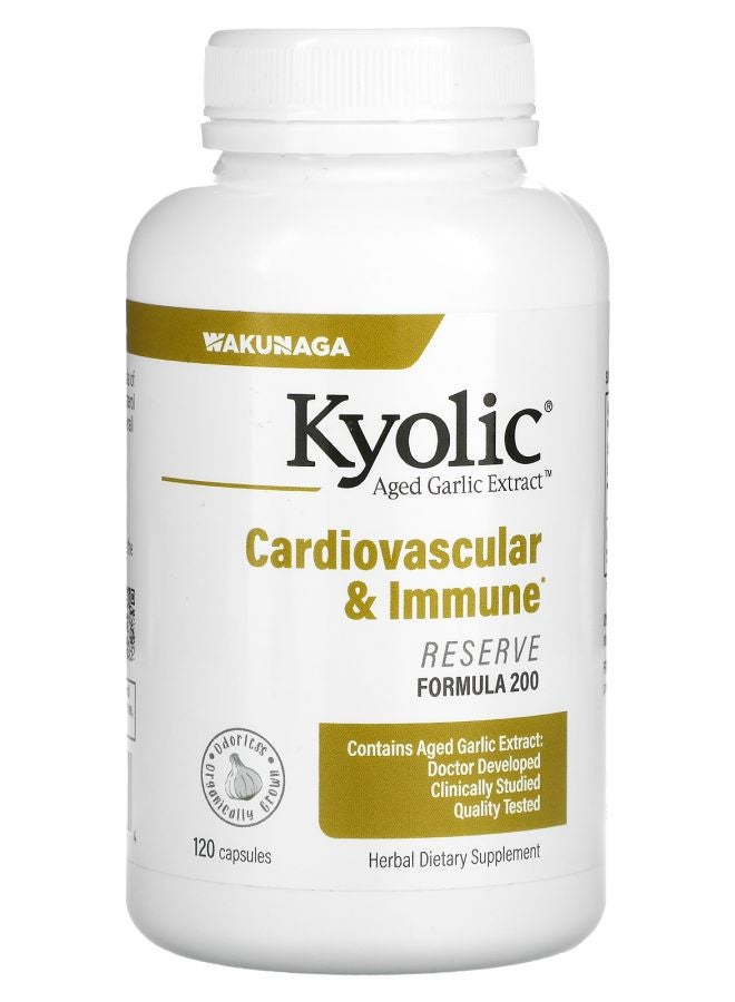 kyolic Aged Garlic Extract Cardiovascular & Immune 120 Capsules