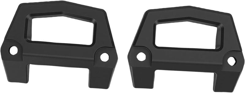 2pcs Snowmobile Luggage Rack Base Kit, Black Matte Replacement Base Kit, Interchangeable Fixation with Durable Design, Ideal for X3 and Ski Doo, OEM 860201806 - Image 2