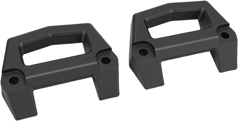 2pcs Snowmobile Luggage Rack Base Kit, Black Matte Replacement Base Kit, Interchangeable Fixation with Durable Design, Ideal for X3 and Ski Doo, OEM 860201806 - Image 3