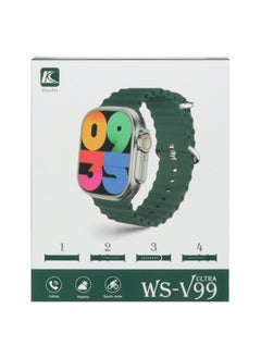 FereFit Premium Ferefit WS-V99 ULTRA_with 4 Straps Smartwatch_Black  - Image 2