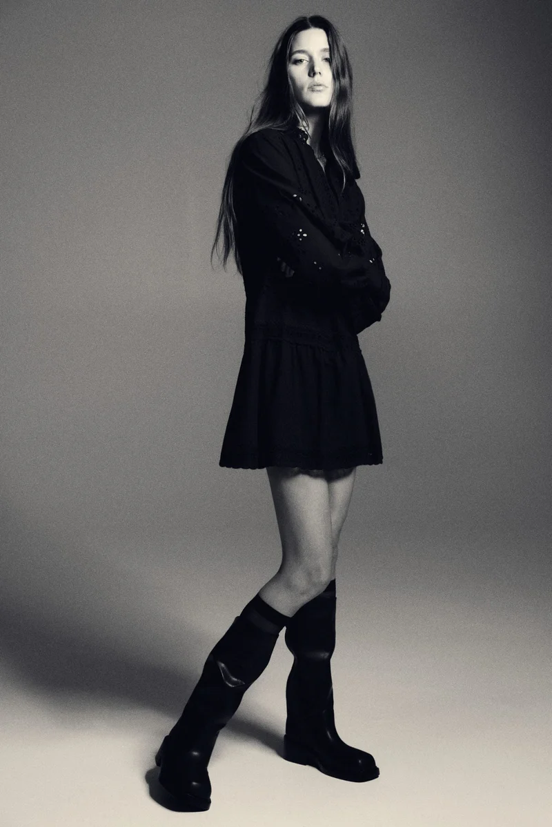 H&M Broderie anglaise dress