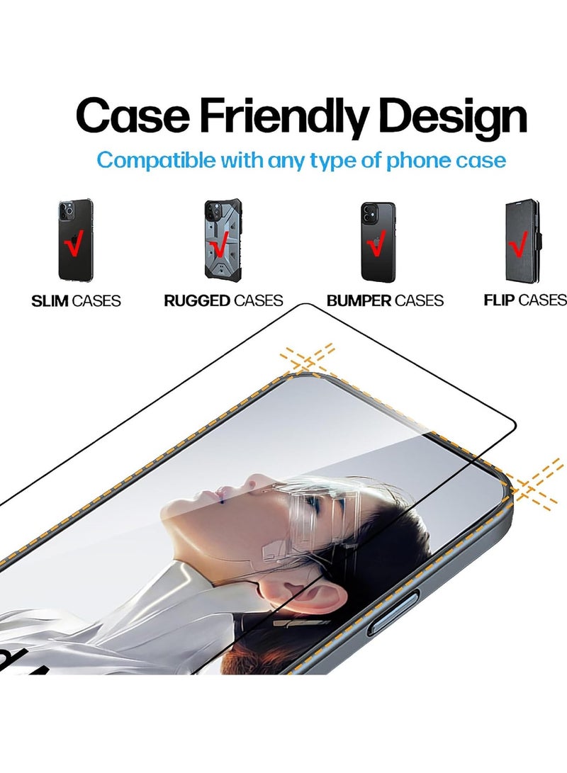【3-Pack】 Screen Protector Compatible with ZTE Nubia RedMagic 11 Air 5G High-Transmittance Flexible Glass Ultra-Thin Case-Friendly High-Sensitivity Scratch-Resistant Bubble-Free Glass - Image 3