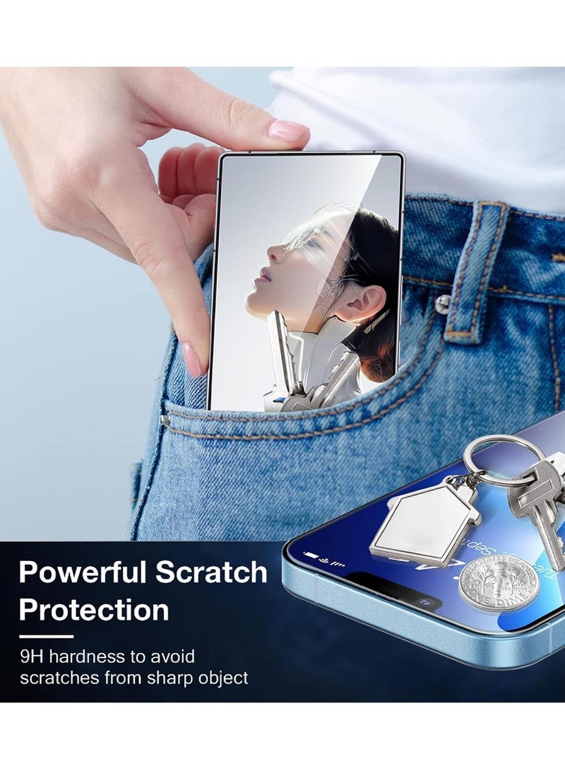 【3-Pack】 Screen Protector Compatible with ZTE Nubia RedMagic 11 Air 5G High-Transmittance Flexible Glass Ultra-Thin Case-Friendly High-Sensitivity Scratch-Resistant Bubble-Free Glass - Image 4