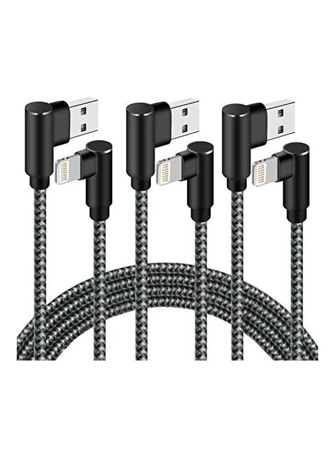 NIBEMINENT Extra Long Lightning Cable black - Image 1