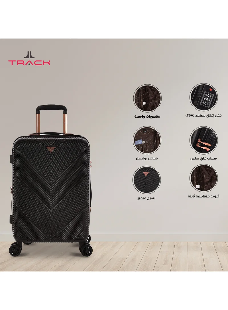 Track Travel Carry-on from Track, Hard – 20 inch, 4 wheels.