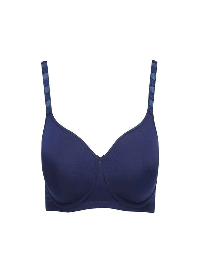 Triumph Triumph Women's T-Shirt Padded Non Wired Bra (110I570_Deep Water_32C)