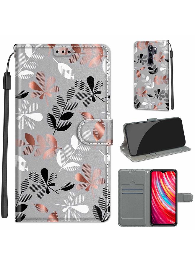 Case For Xiaomi Redmi Note 8 Pro Voltage Coloured Drawing Magnetic Clasp Horizontal Flip PU Leather Case with Holder & Card Slots