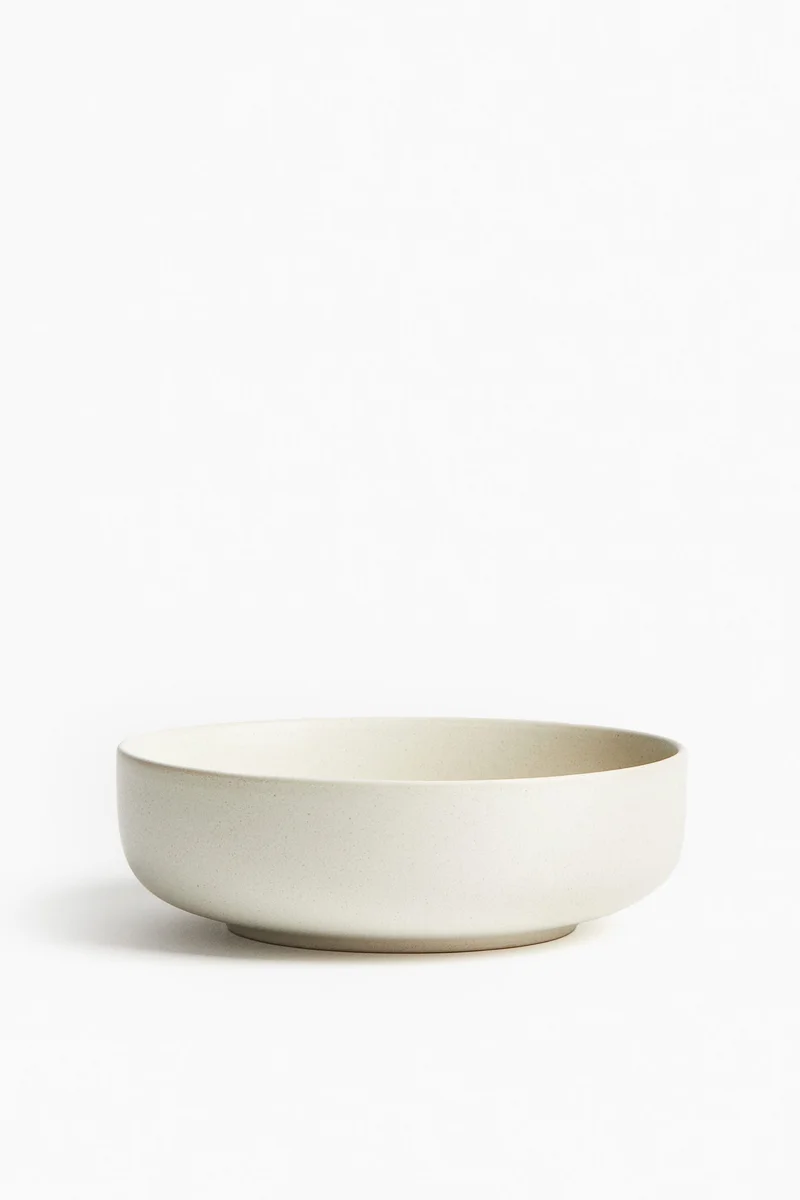 H&M Reactive-glaze stoneware serving bowl