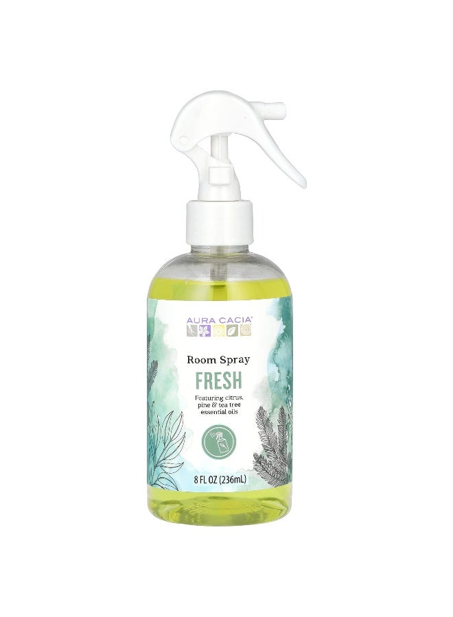 Aura Cacia, Room Spray, Fresh, 8 fl oz (236 ml) - Image 1