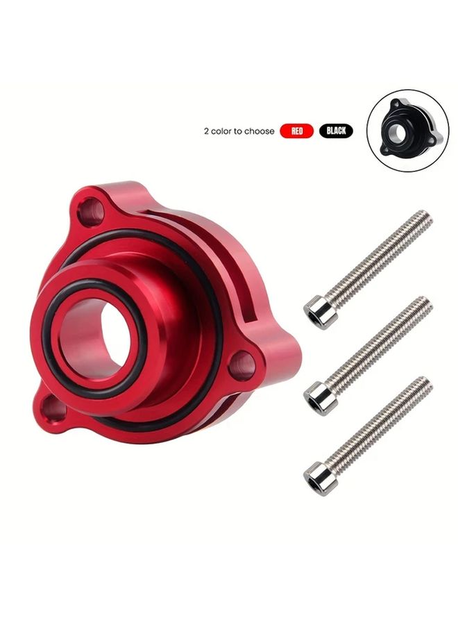 Red Blow Off Valve Adapter BOV for 2019 2022 Ford Ranger Explorer ST Ecoboost Turbo - Image 1