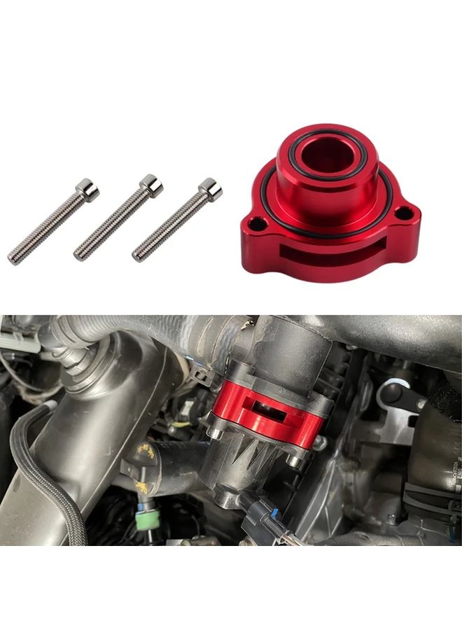 Red Blow Off Valve Adapter BOV for 2019 2022 Ford Ranger Explorer ST Ecoboost Turbo - Image 4