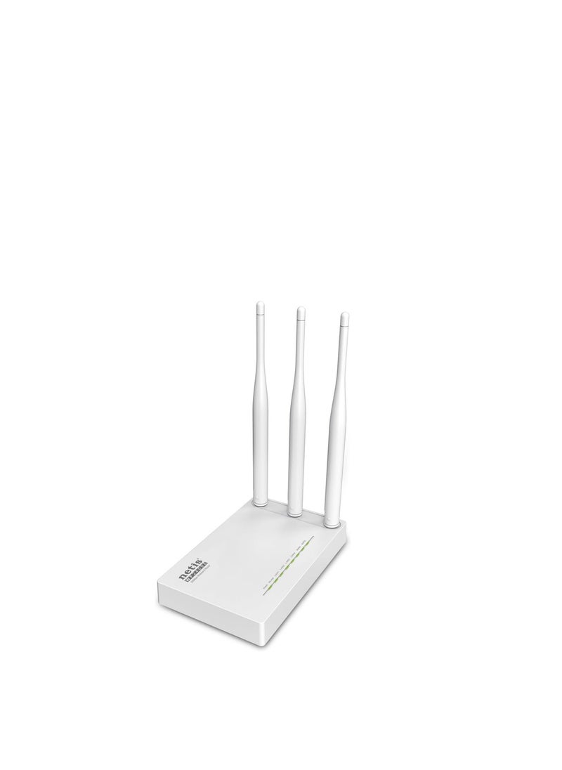 Netis - Netis WF2409E 300Mbps High-Speed Wireless N Router | Smart 3 x 5dBi High Gain Antennas with Parental Control for Computers, Smartphones, Wireless Cameras - Image 1