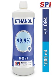 SPI Ethanol 99.9% Solution Sterilizer Medical Pure For Surface and Tool Disinfection Effective Against Germs and Viruses SPI-IPA (1000 ml)  - Image 1