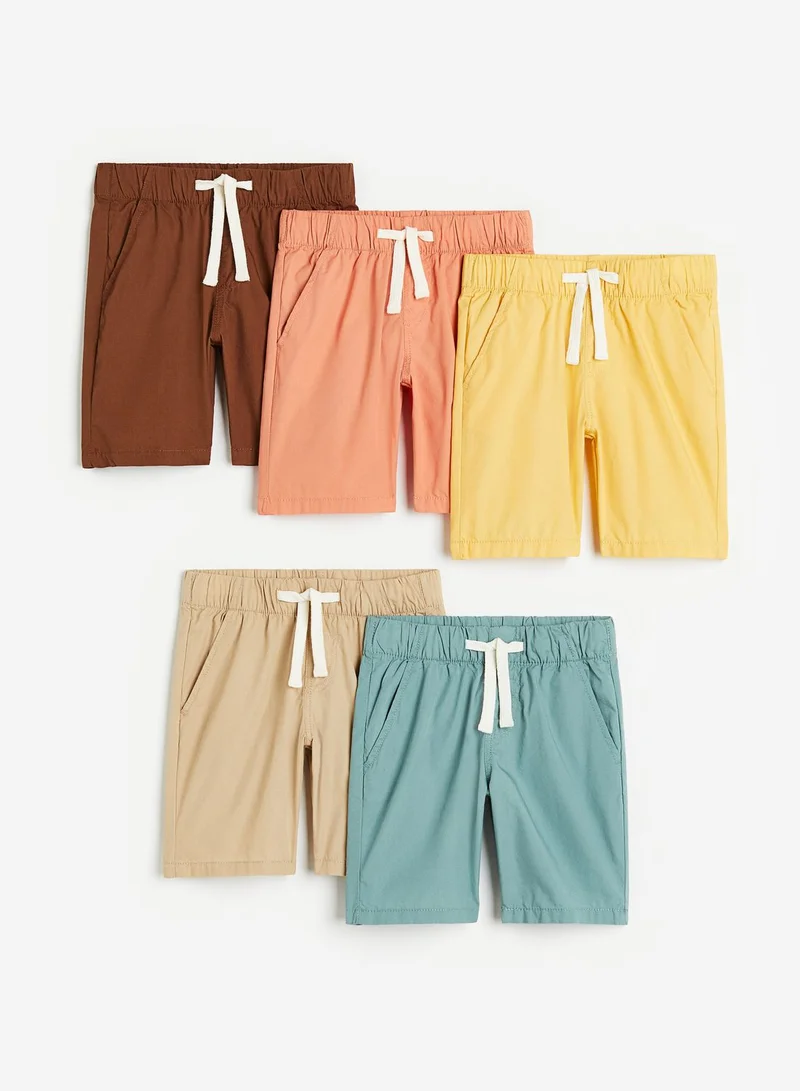اتش اند ام Kids 5 Pack Essential Shorts