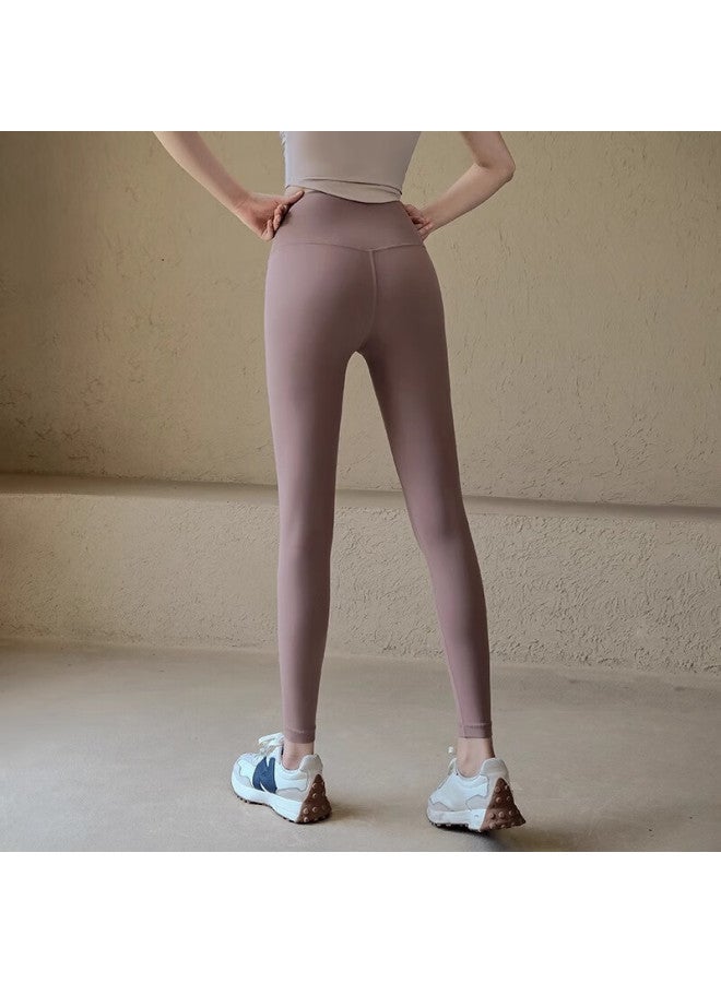 Ackdcs High Waist Slimming Hip-lifting Yoga Pants Women's Tight High Elasticity Sports Running Pilates Fitness Spring And Summer - Image 4