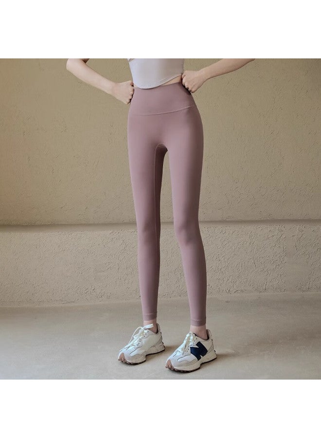 Ackdcs High Waist Slimming Hip-lifting Yoga Pants Women's Tight High Elasticity Sports Running Pilates Fitness Spring And Summer - Image 1