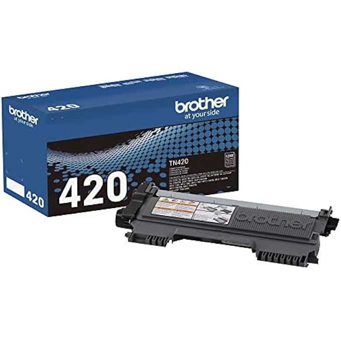 TN-420 DCP-7060D INTELLIFAX-2840 2940 HL-2220 2230 2240 HL-2270 2275 MFC-7240 7360 7460 7860 TONER CARTRIDGE (BLACK) IN RETAIL PACKAGING - Image 2