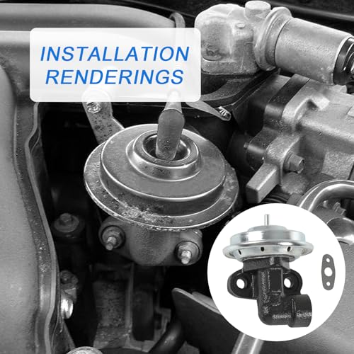 CARMOCAR Exhaust Gas Recirculation (EGR) Valve EGV575 Replacement for Ford F-150 Ranger,Mercury Cougar Mountaineer,Mazda B3000 F2CZ9D475A,F6ZZ9D475CA - Image 5