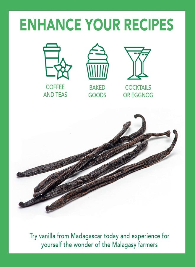Slofoodgroup - Madagascar Vanilla Beans - Extract Grade B Vanilla Pods - 10 Count - Extraction Grade Bourbon Vanilla Planifolia - For Cooking, Baking, and Vanilla Extract - Image 5