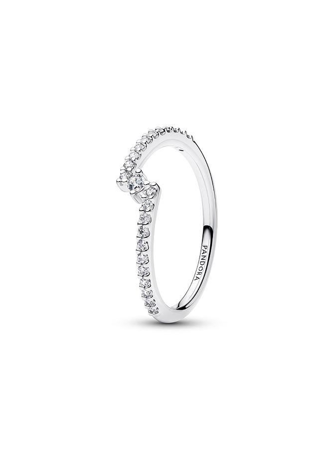PANDORA Sparkling Split Pavé Ring - Image 1