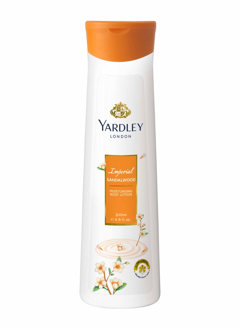 Yardley Body Lotion Sandalwood  - Image 1