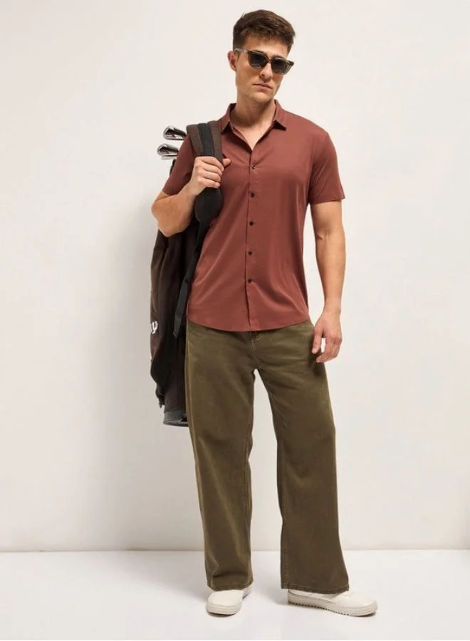 THE BEAR HOUSE  Men's Shirt for Casual and Formal Wear | Classic Button-Down Style for Office, Daily Use, Travel, Events & All-Season Outfits | Versatile & Stylish Wardrobe Essential for Every Occasion for Men | Best Price UAE