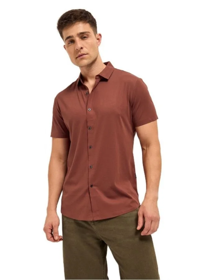 THE BEAR HOUSE Men's Shirt for Casual and Formal Wear | Classic Button-Down Style for Office, Daily Use, Travel, Events & All-Season Outfits | Versatile & Stylish Wardrobe Essential for Every Occasion
