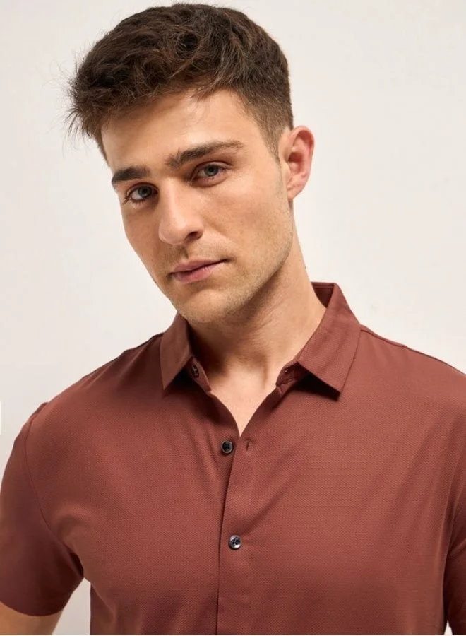 THE BEAR HOUSE Men's Shirt for Casual and Formal Wear | Classic Button-Down Style for Office, Daily Use, Travel, Events & All-Season Outfits | Versatile & Stylish Wardrobe Essential for Every Occasion